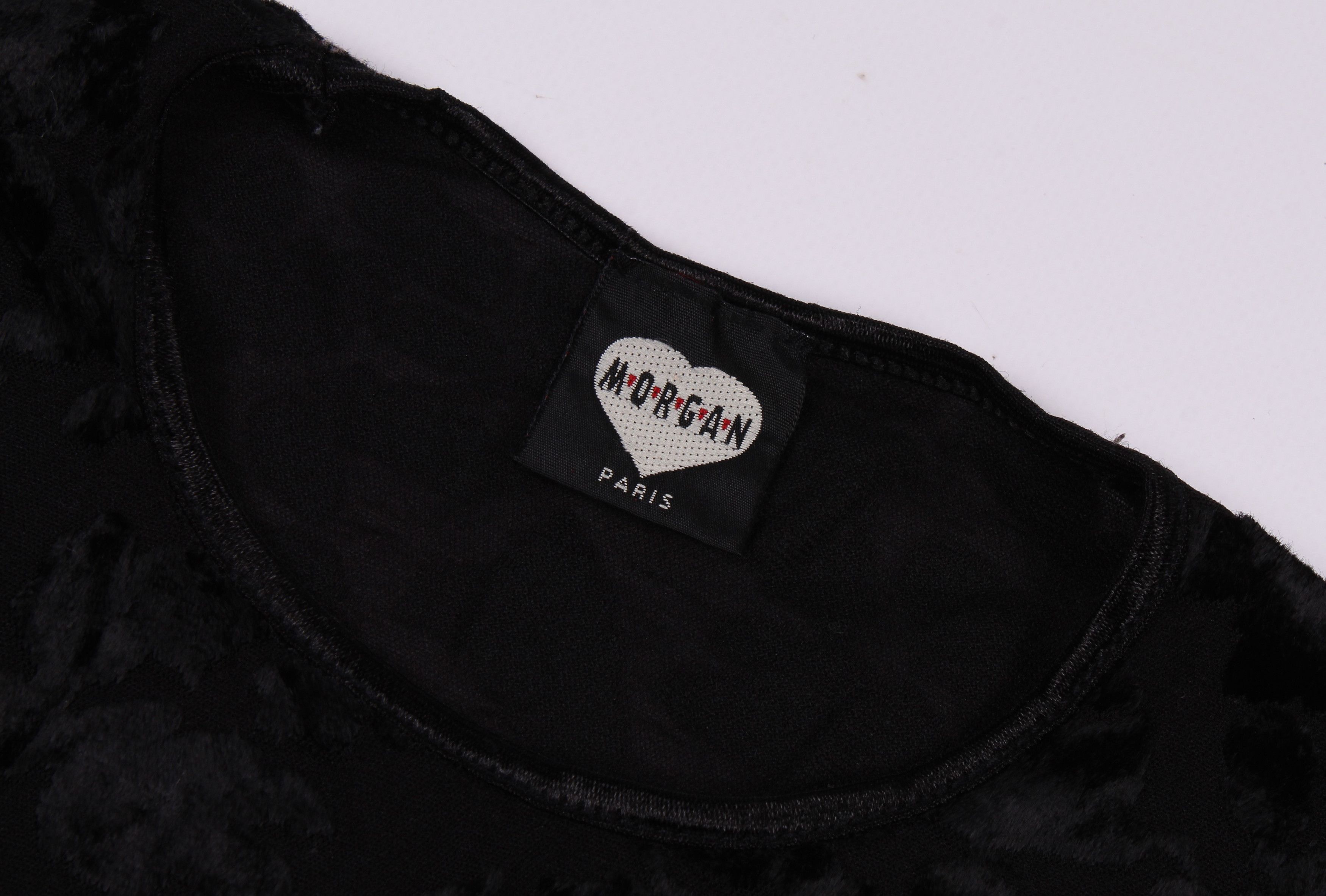 Morgan Homme Vintage Morgan de Toi 90's Mesh Leopard Long Sleeve Top Size S / US 4 / IT 40 - 6 Thumbnail