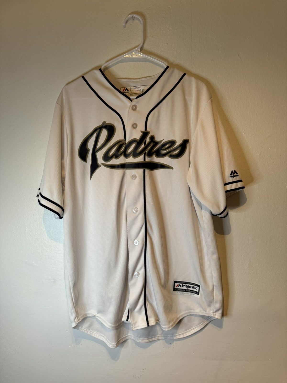 Majestic Majestic Cool Base | San Diego Padres MLB Jersey Mens Large Size US L / EU 52-54 / 3 - 1 Thumbnail