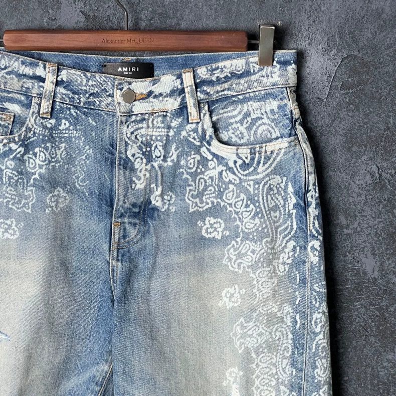 Amiri Amiri Blue cotton denim shorts Size US 30 / EU 46 - 3 Thumbnail