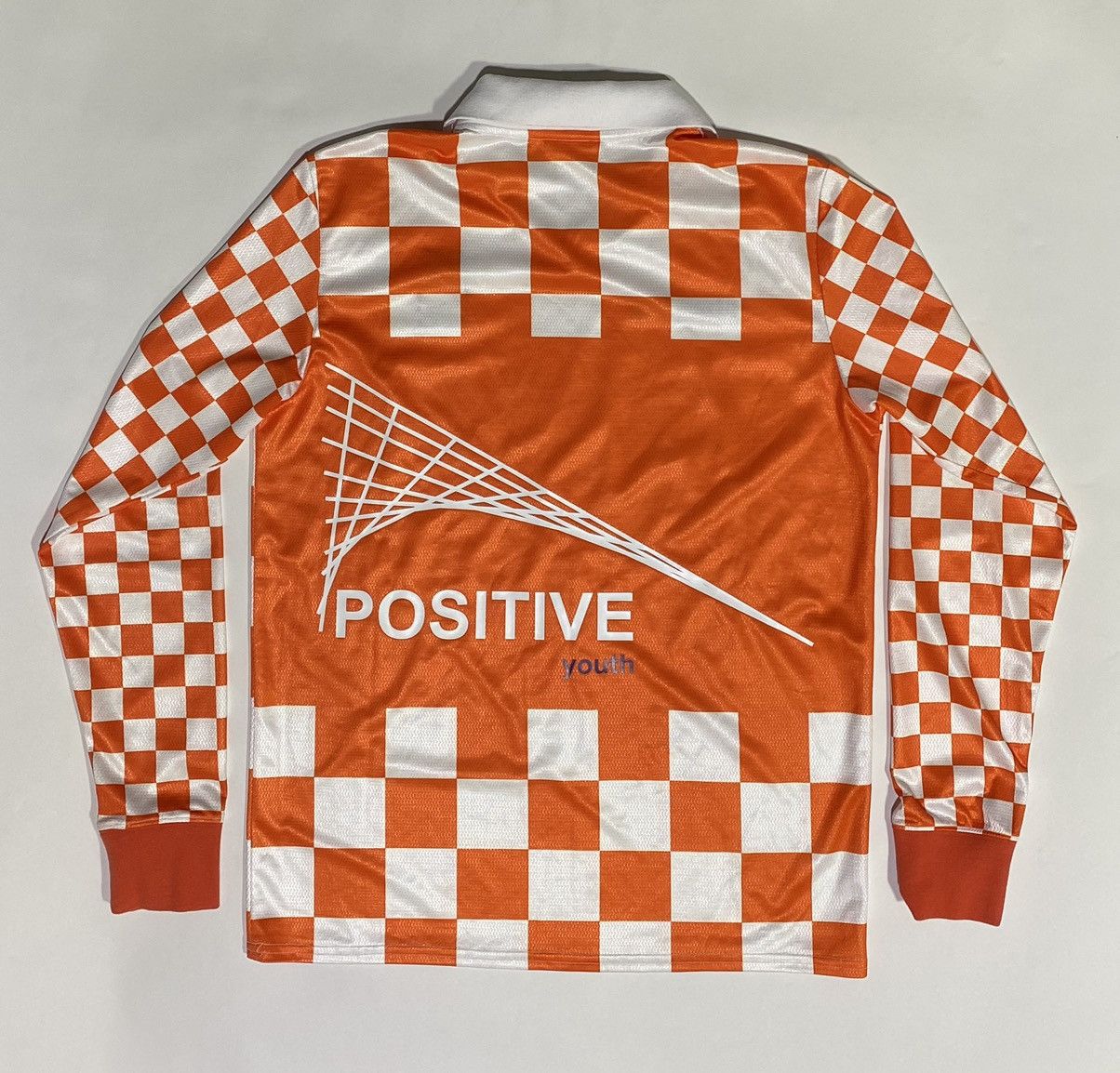 Vfiles × Vintage Vfiles checkered l/s rugby (sz Small) Size US S / EU 44-46 / 1 - 4 Thumbnail