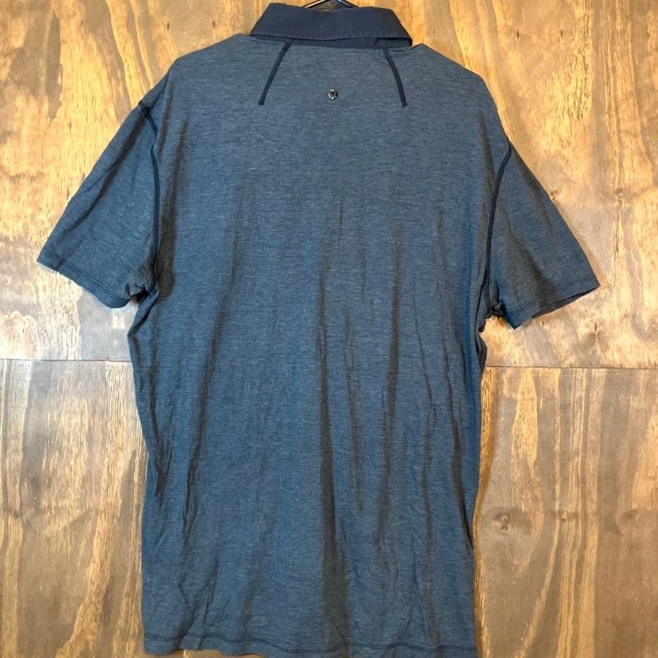 Lululemon Lululemon Mens Shirt Gray Modern Polo Lightweight Athletic Stretch L/XL Shirt Size US L / EU 52-54 / 3 - 7 Thumbnail
