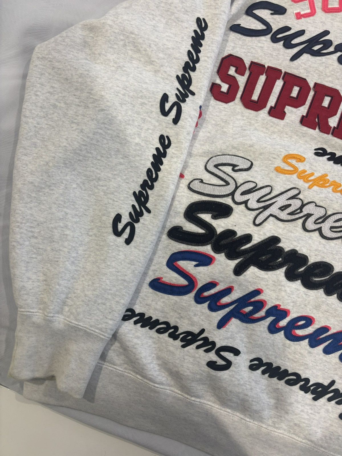 Supreme [RARE!] Supreme Pullover Hoodie 2021! Multi logo Size XL Size US XL / EU 56 / 4 - 6 Thumbnail
