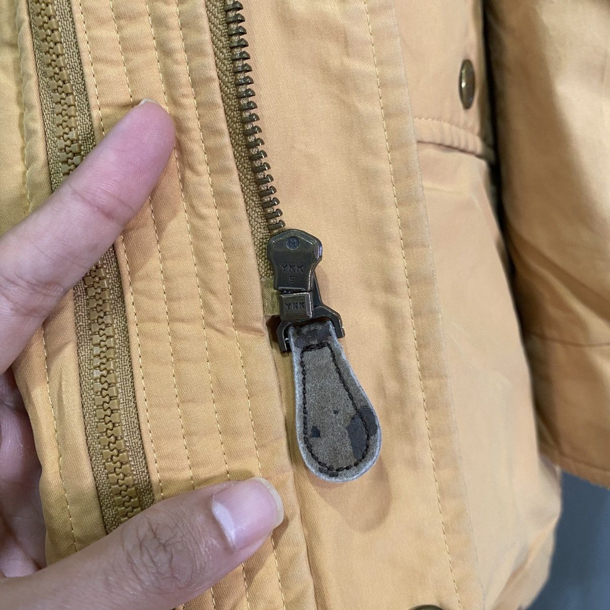 Burberry Vintage 90s Burberrys London Hooded Field Jacket - Tan Size US L / EU 52-54 / 3 - 15 Thumbnail