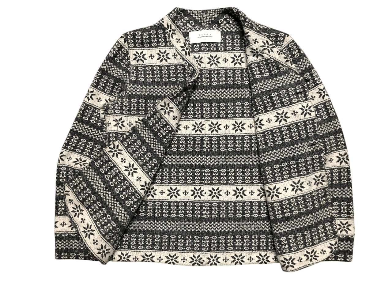 Designer × Japanese Brand × Native Vintage Curly Native Wool Button Jacket Size US S / EU 44-46 / 1 - 3 Thumbnail