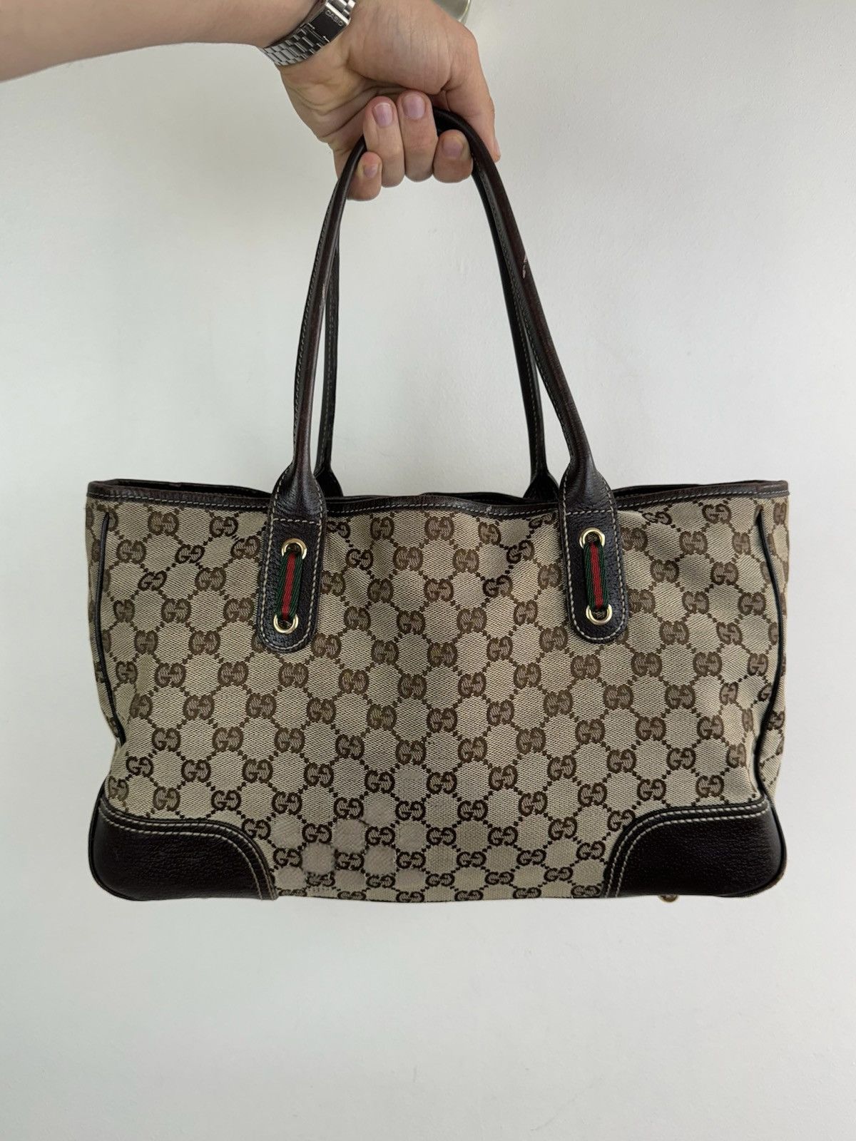 Gucci Handle bag Gucci GG monogram original casual luxury item Size ONE SIZE - 2 Thumbnail