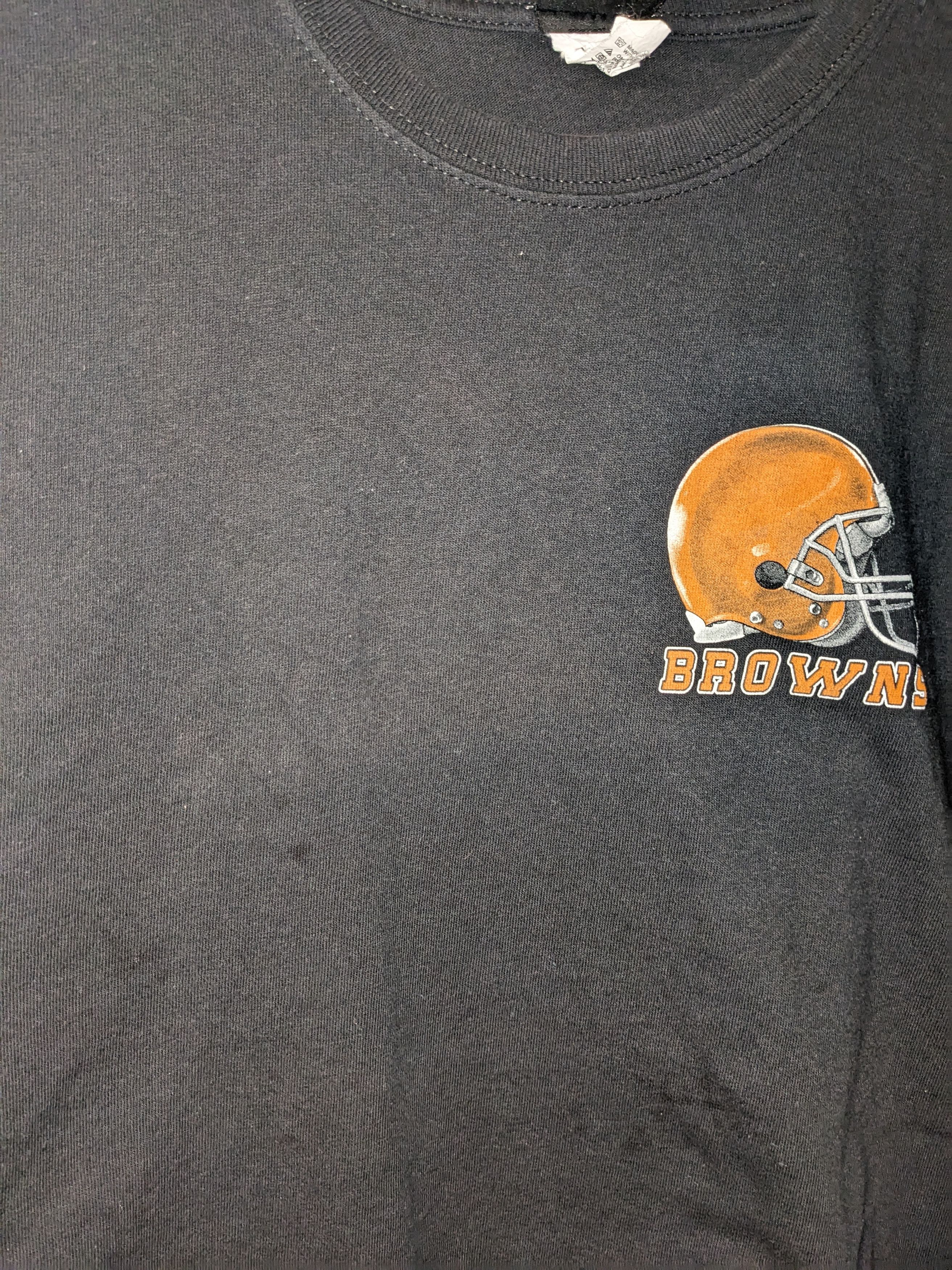 NFL Vintage Y2K Cleveland Browns NFL Football Lighting T-Shirt Size US L / EU 52-54 / 3 - 6 Thumbnail