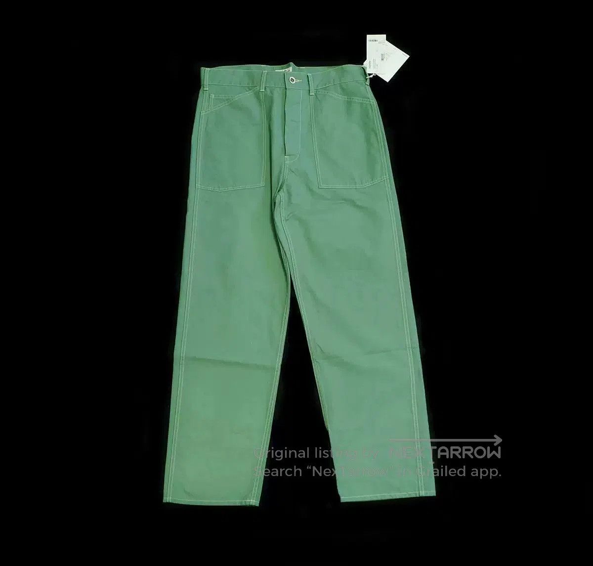 Visvim visvim carpenter pants in green new condition. Size US 44 / EU 60 - 3 Thumbnail