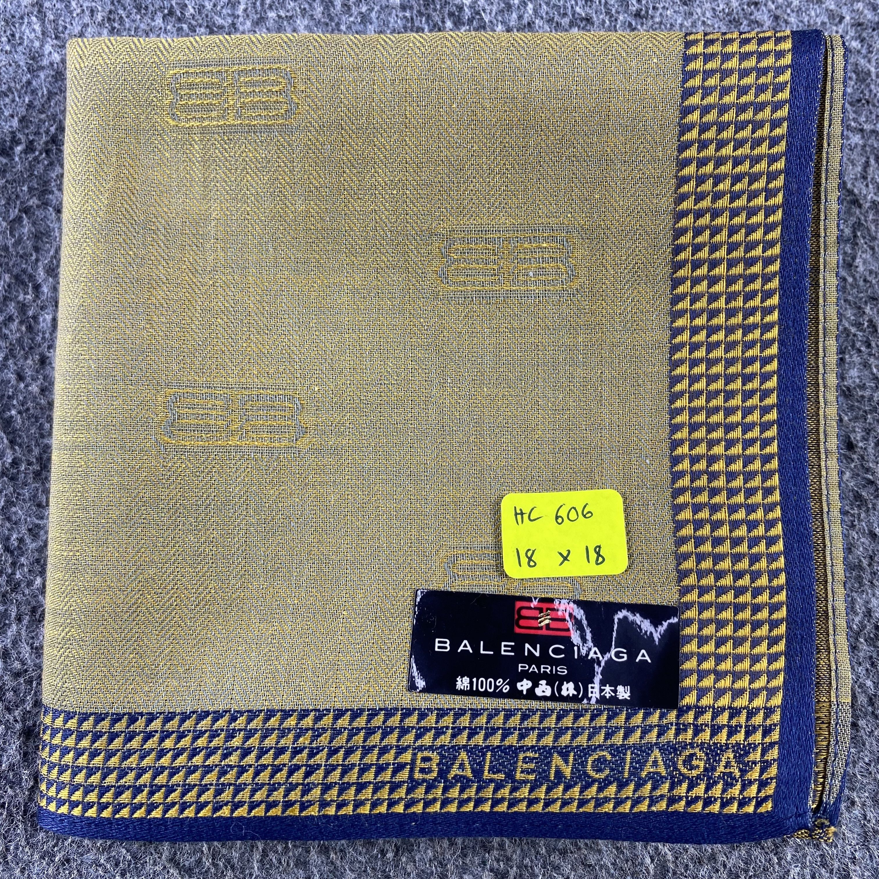 Vintage Balenciaga Handkerchief/Neckerchief/Bandana HC606 Size ONE SIZE - 5 Thumbnail