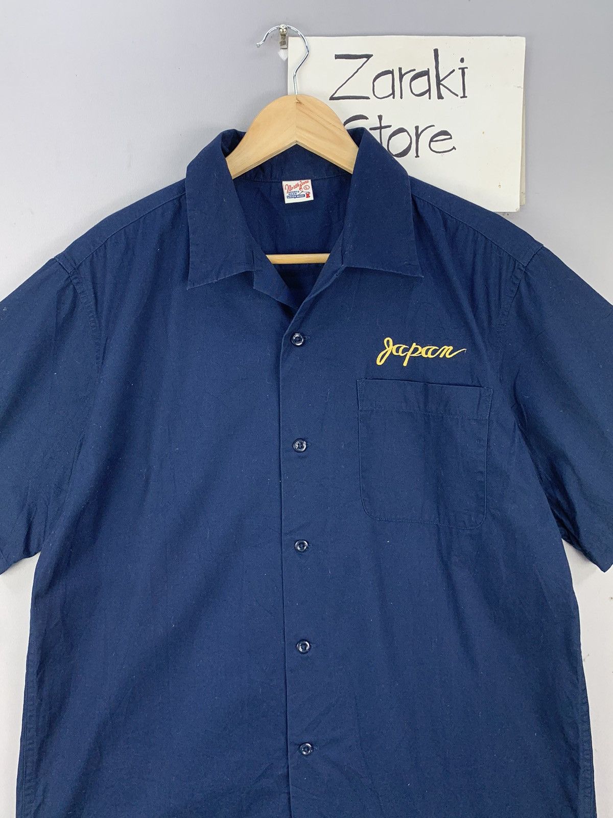 Japanese Brand Very Rare Vintage Sukajan Japan Bowling Shirt Size US L / EU 52-54 / 3 - 3 Thumbnail