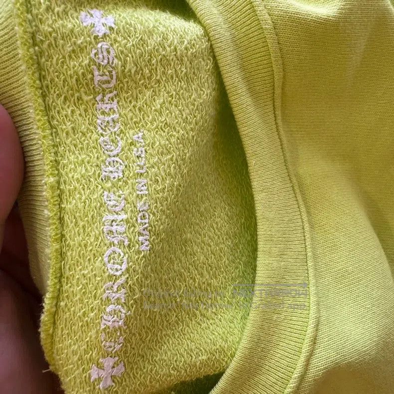 Chrome Hearts CHROME HEARTS Size L Fluorescent green graffiti sweater Size US L / EU 52-54 / 3 - 3 Thumbnail