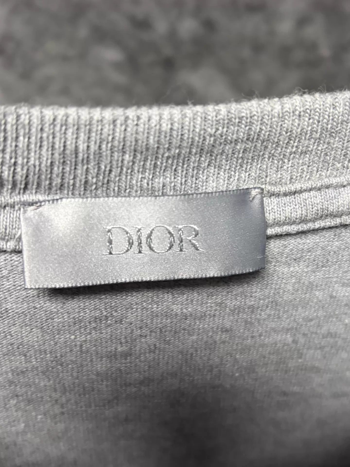 Dior Dior Gray Inkblot Short Sleeve T-Shirt L Size US L / EU 52-54 / 3 - 3 Thumbnail