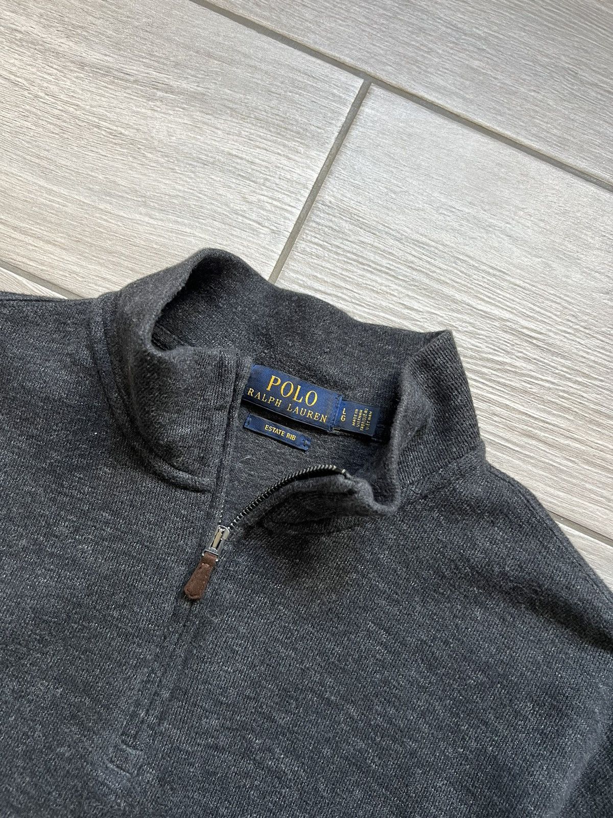 Polo Ralph Lauren Vintage Polo Ralph Lauren 1/4 Zip Old Money Style Sweater Size US L / EU 52-54 / 3 - 6 Thumbnail