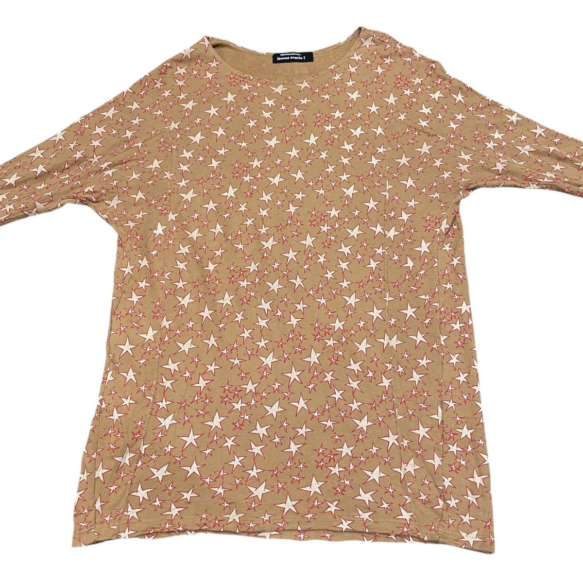 Mercibeaucoup Jevous Enprie Star Print Oversized Long Sleeve