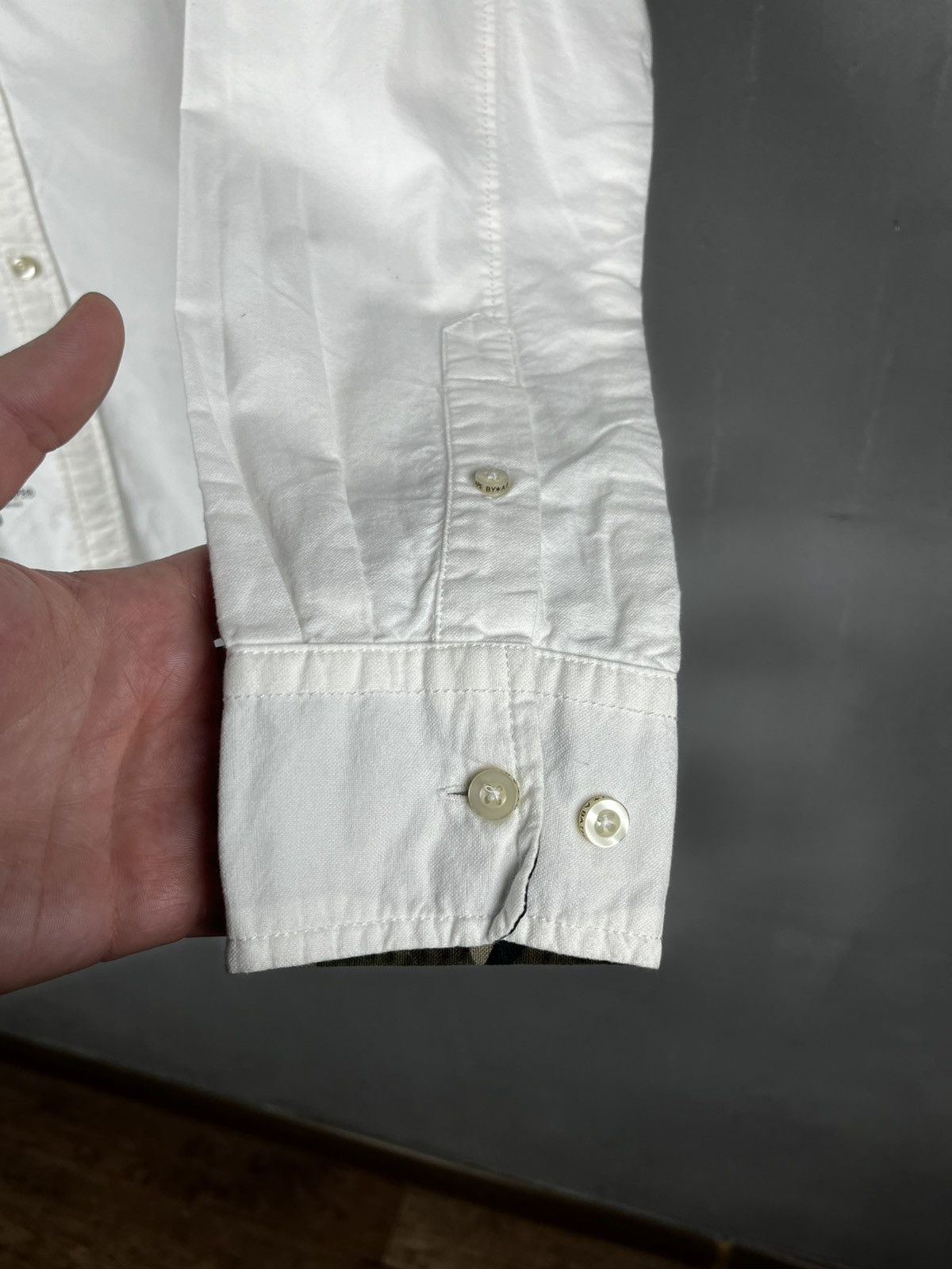 Bape AAPE By A BATHING APE BAPE White Button Down Shirt Size US L / EU 52-54 / 3 - 2 Thumbnail