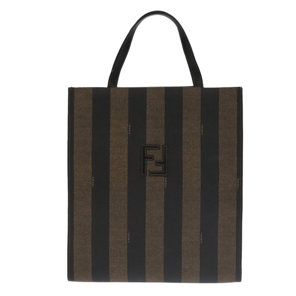 Fendi Pecan Brown Canvas Tote Bag (Pre-Owned) Size ONE SIZE - 1 Thumbnail