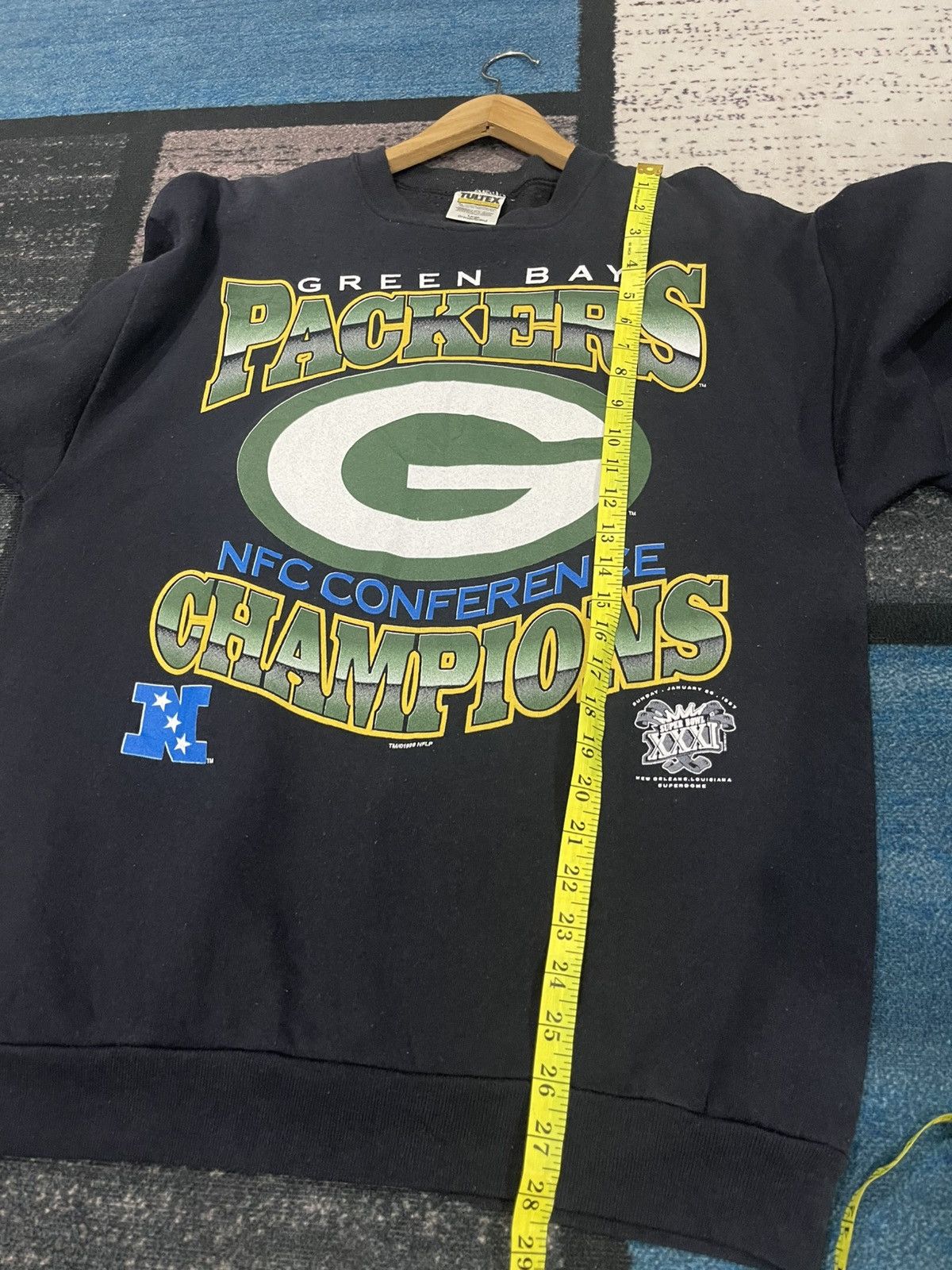 NFL Vintage Green Bay Packers NFL Super Bowl Sweatshirt Size US L / EU 52-54 / 3 - 12 Thumbnail