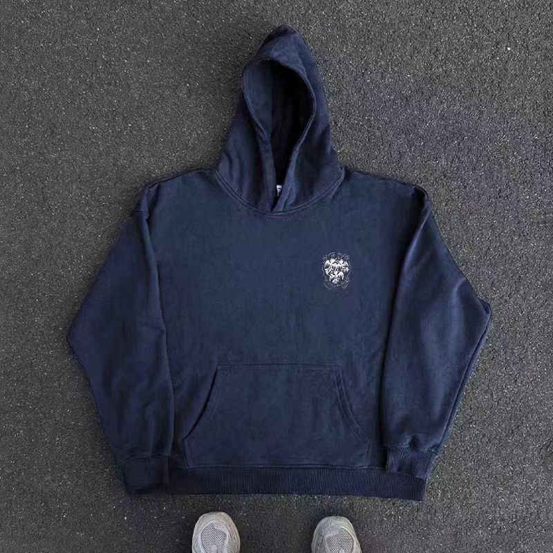 Japanese Brand Vintage Street Hip Hop Print Hooded Sweatshirt Size US L / EU 52-54 / 3 - 4 Thumbnail