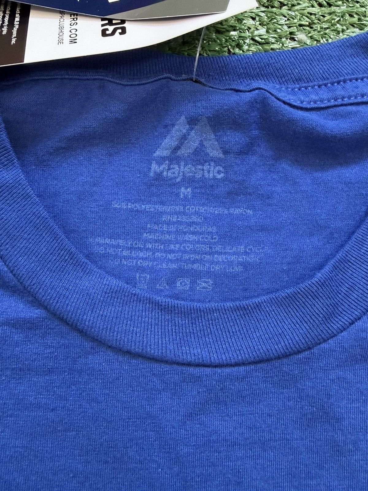 Majestic Majestic Los Angeles Dodgers #17 Shohei Ohtani Men's Blue Size US M / EU 48-50 / 2 - 2 Thumbnail