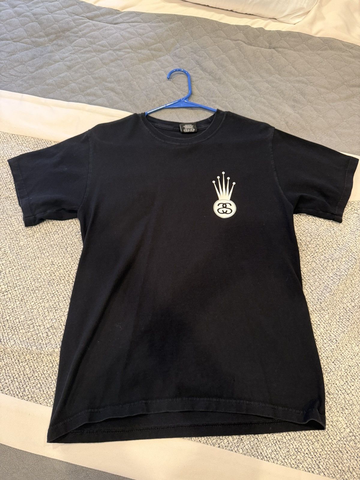 Stussy Black Stussy crown link shirt Size US S / EU 44-46 / 1 - 1 Thumbnail
