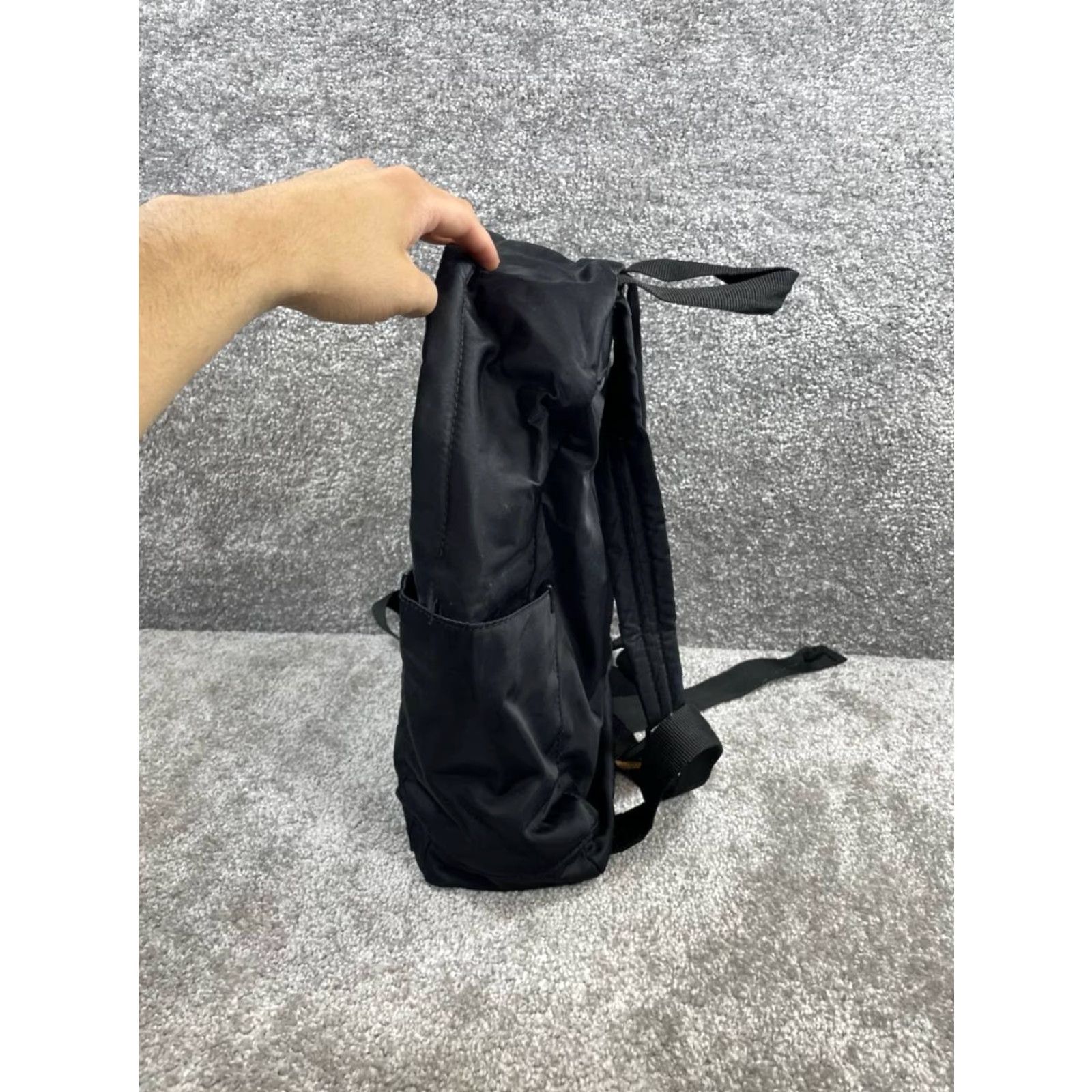 Marc Jacobs Marc Jacobs Backpack Black Top Handle Adjustable Shoulder Bag Nylon Solid Vintage No Size M / US 6-8 / IT 42-44 - 2 Thumbnail