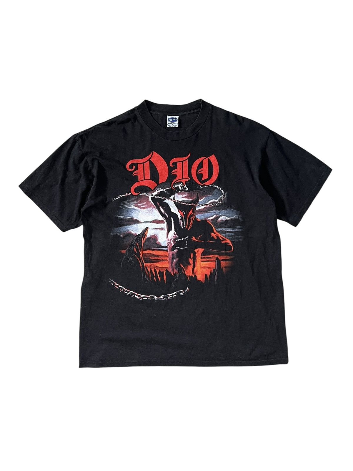 Band Tees Vintage 90s Dio ‘Holy Diver” Tshirt Size US L / EU 52-54 / 3 - 1 Thumbnail