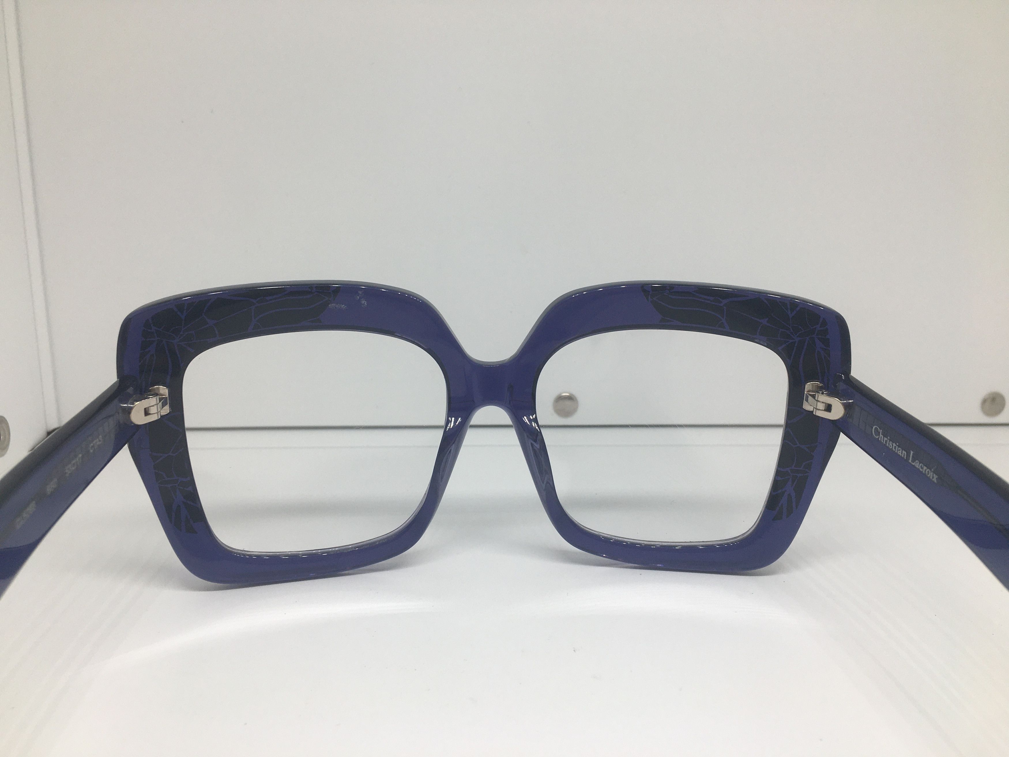 Christian Lacroix Christian Lacroix CL5066 Oversize Eyeglasses Frame Size ONE SIZE - 5 Thumbnail