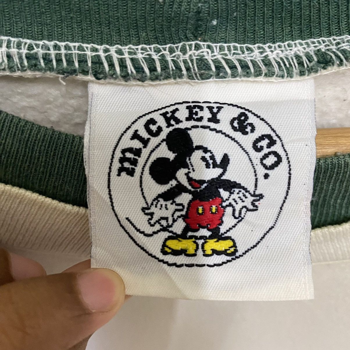 Disney × Mickey Mouse × Vintage Vintage 90s Mickey Mouse Crewneck Sweatshirt Size US XL / EU 56 / 4 - 10 Thumbnail