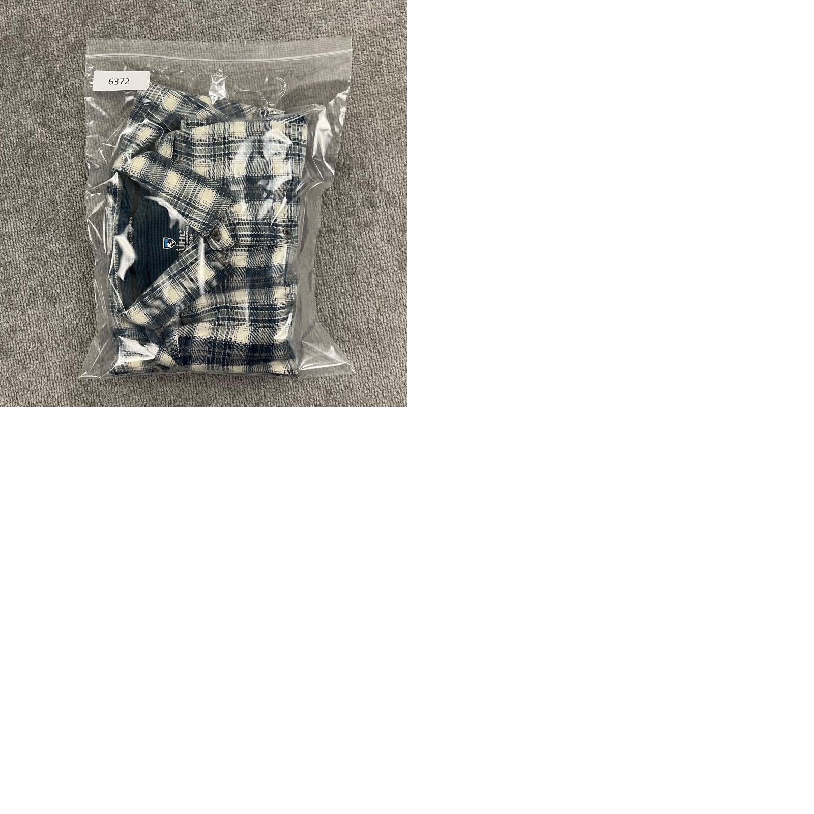 Vintage KUHL Shirt Mens Extra Large Blue Gray Plaid Flannel Button Up Long Sleeve Hike Size US XL / EU 56 / 4 - 9 Thumbnail