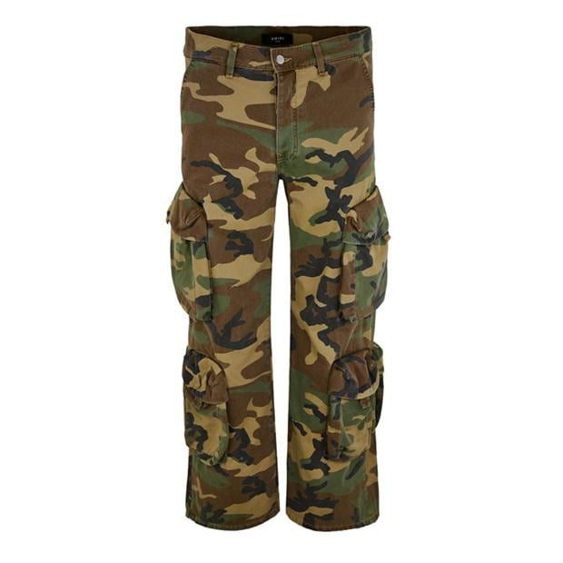 Amiri AMIRI Utility Camo Cargo Trousers Size US 44 / EU 60 - 1 Thumbnail