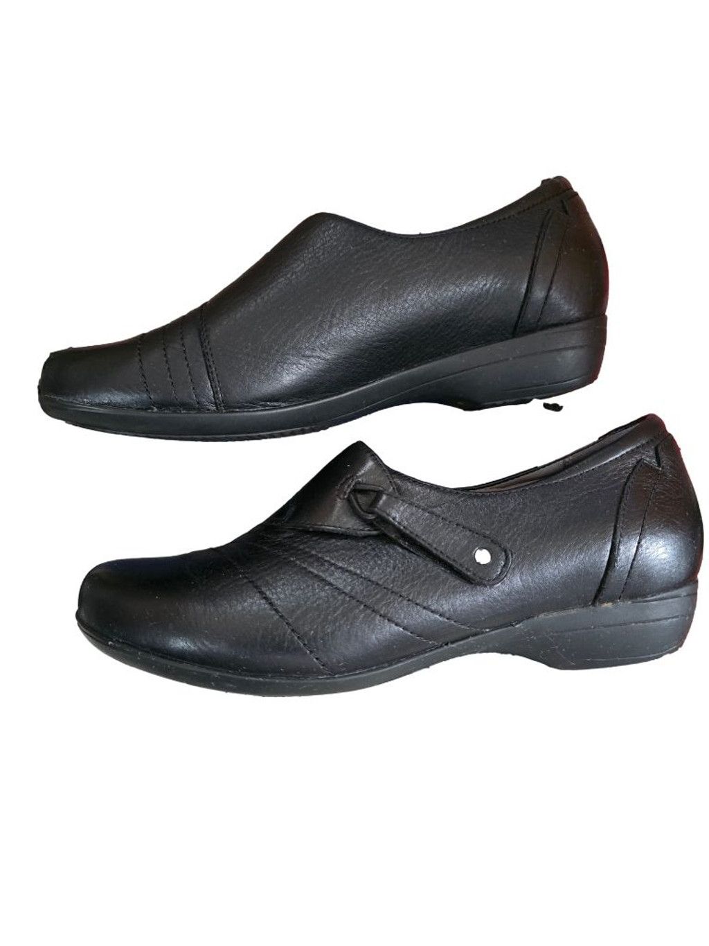 Dansko Women's Dansko Franny Black Leather Flats & Loafers size 39 Size US 9 / IT 39 - 2 Thumbnail