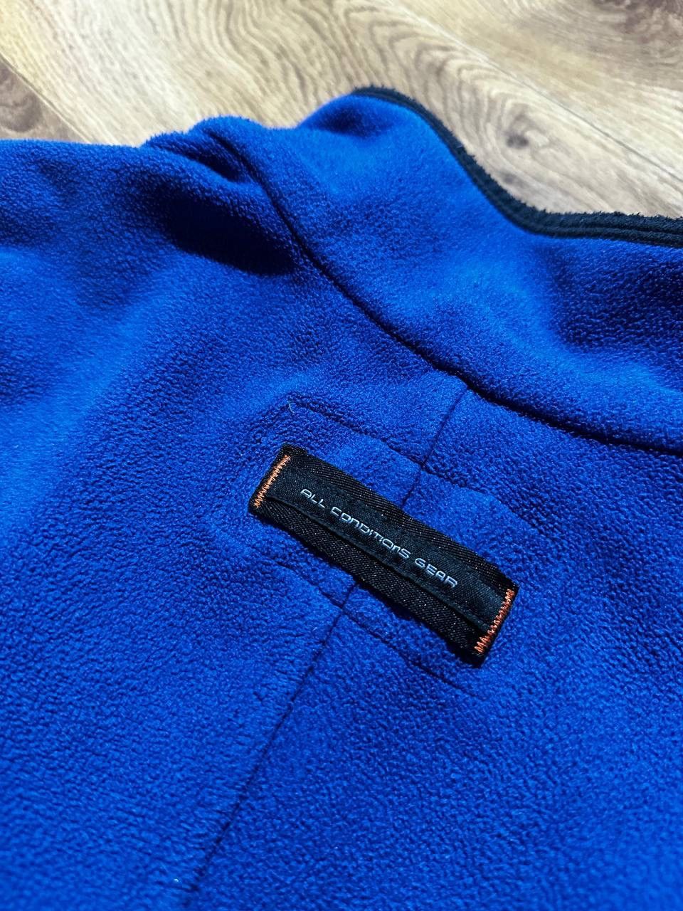 Nike ACG × Vintage Vintage 1997 Nike ACG Blue 1/2 Zip Pullover Fleece Jacket Size US M / EU 48-50 / 2 - 8 Thumbnail