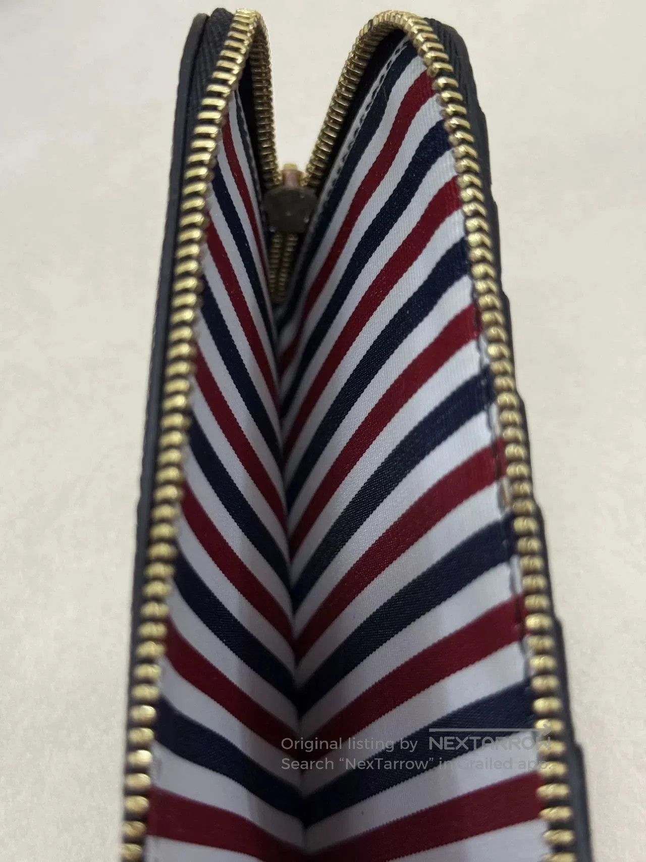 Thom Browne Thom Browne Classic Card Holder Wallet. Size ONE SIZE - 6 Thumbnail