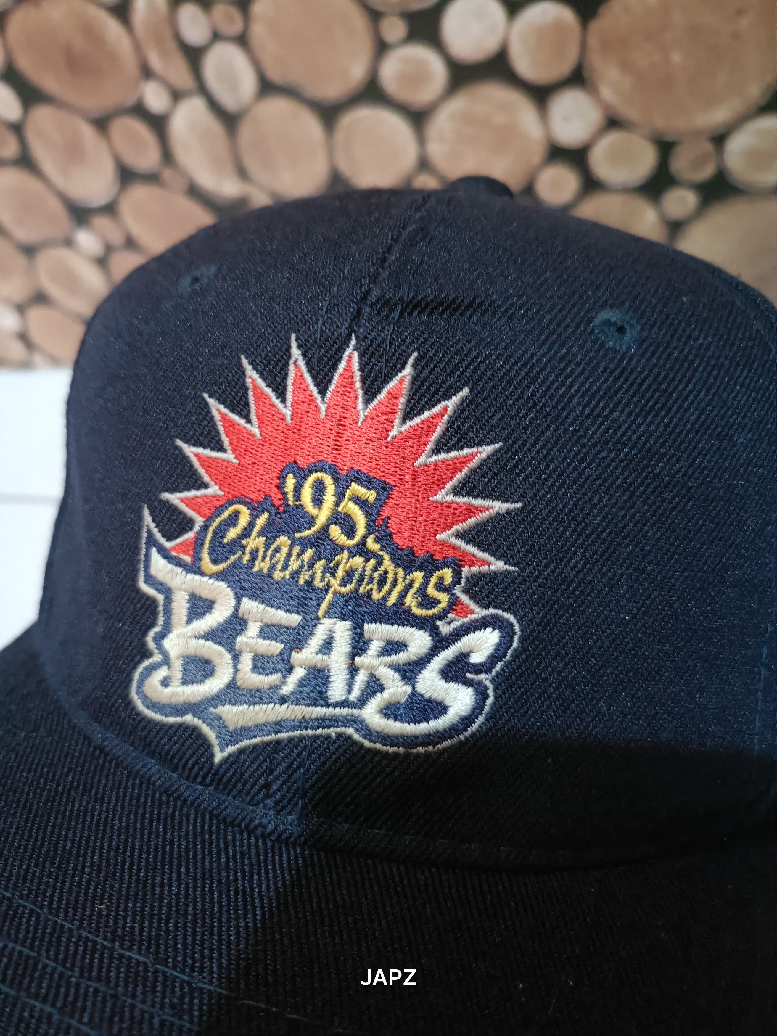 Vintage Vintage 1995 OB Bears Championship cap Pre-Doosan era Size ONE SIZE - 2 Thumbnail