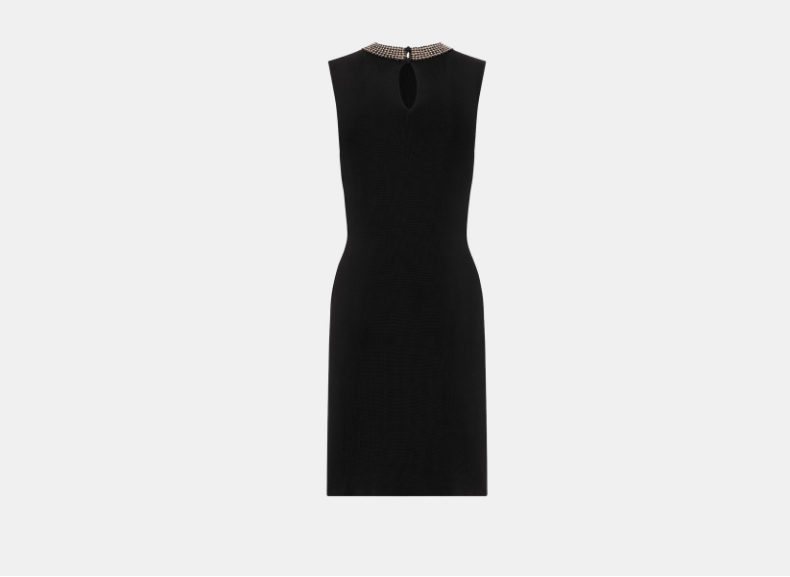 Dior o1w1db11225 454T06 Embroidered Tunic in Black Size XS / US 0-2 / IT 36-38 - 2 Thumbnail