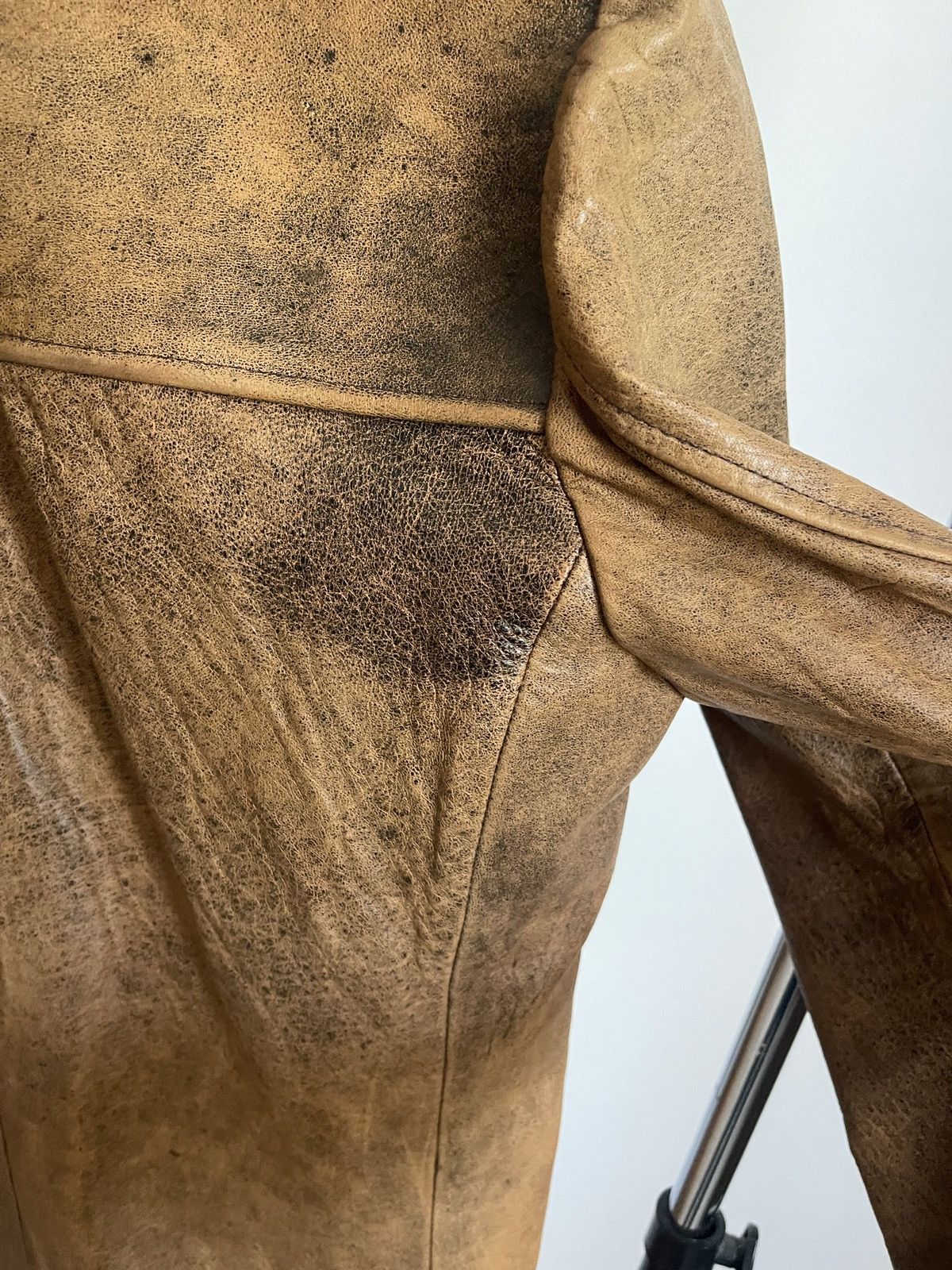 Vintage Vintage Mordex London Leather Blazer Jacket Made In UK 90s M Size US M / EU 48-50 / 2 - 8 Thumbnail