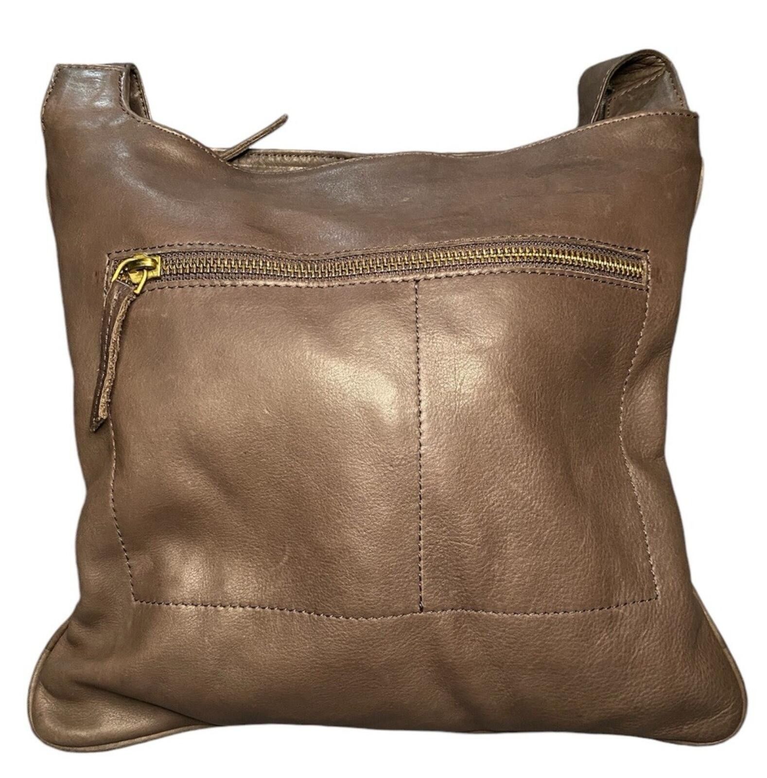 Other Hobbs London CrossBody Brown Leather Bag Size ONE SIZE - 8 Thumbnail