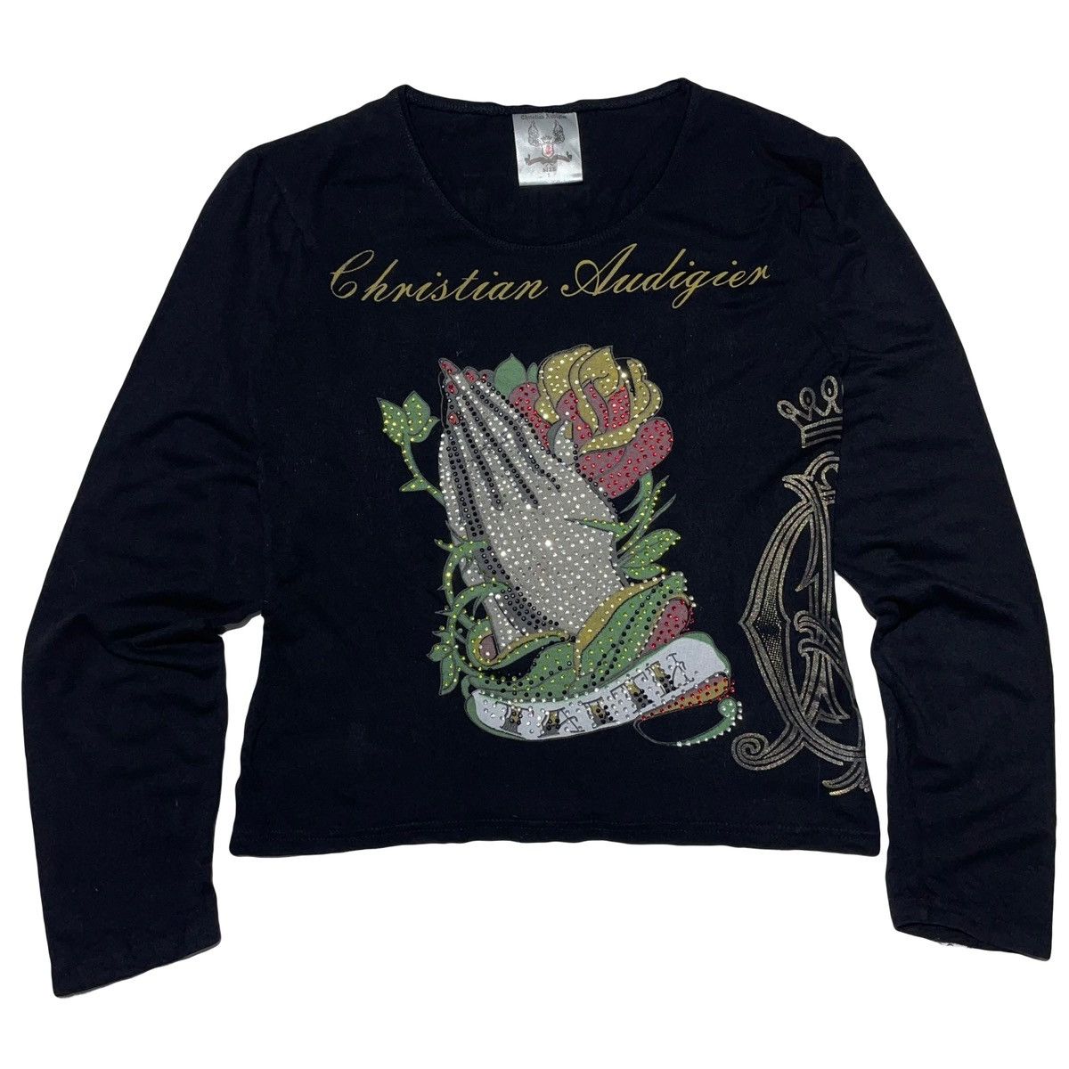Christian Audigier × Ed Hardy × Vintage Christian Audigier vintage long sleeve Size M / US 6-8 / IT 42-44 - 1 Thumbnail