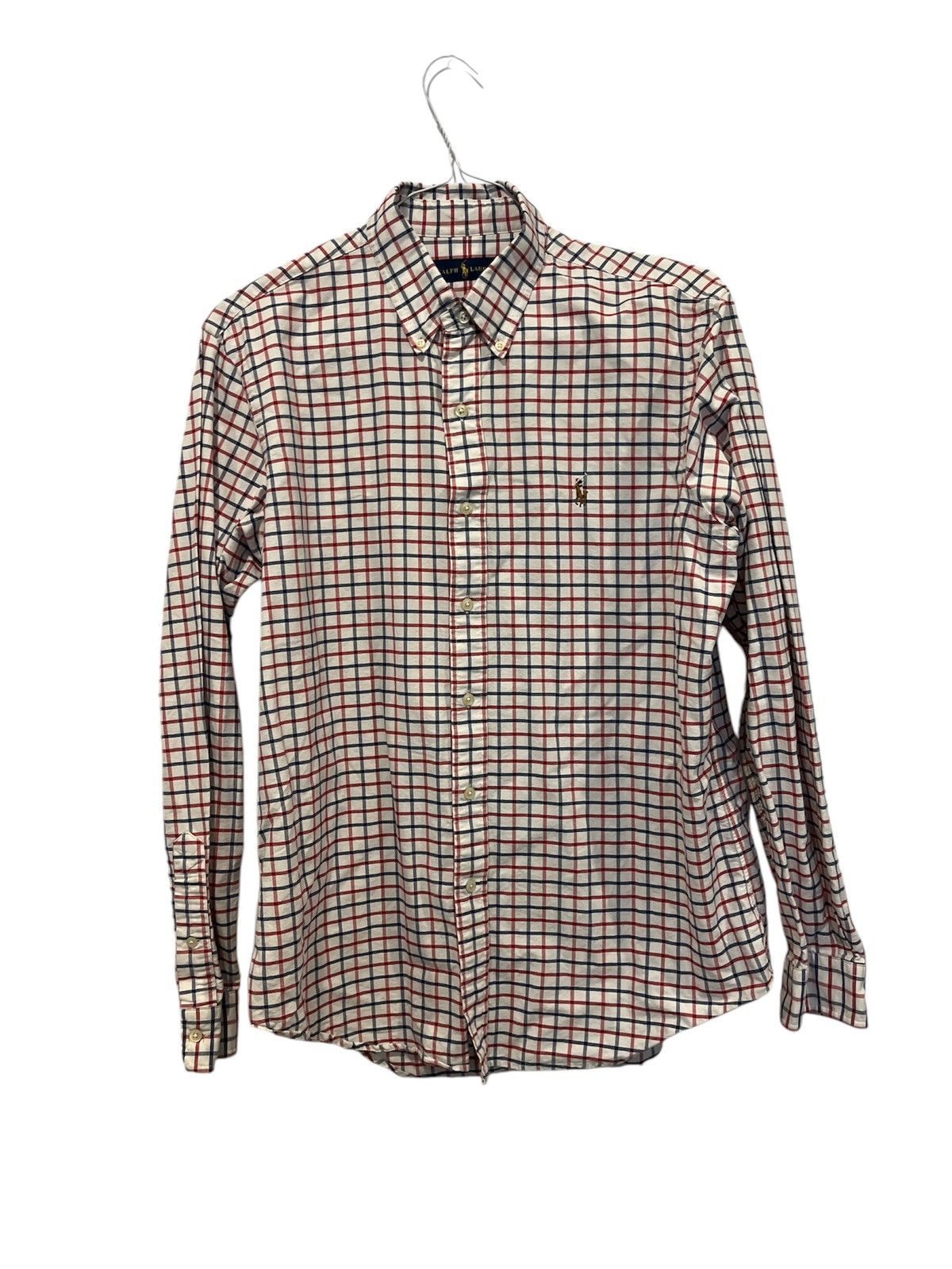 Ralph Lauren Ralph Lauren Men’s Button Down Shirt Blue Red Check Size Size US L / EU 52-54 / 3 - 1 Thumbnail