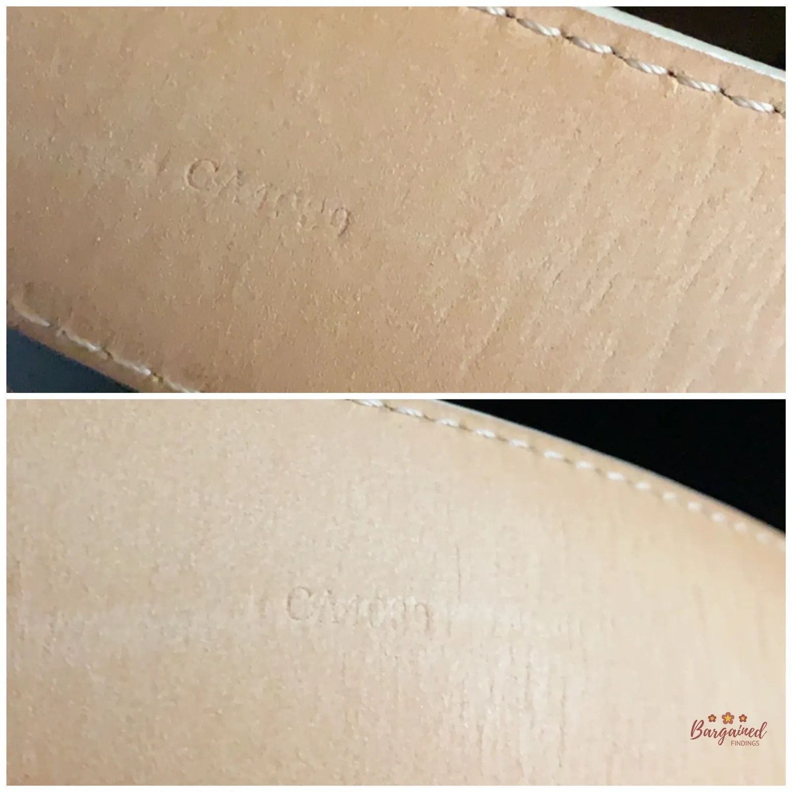 Louis Vuitton Louis Vuitton Damier Azur Canvas Leather Voyage Belt Size 28 - 9 Thumbnail