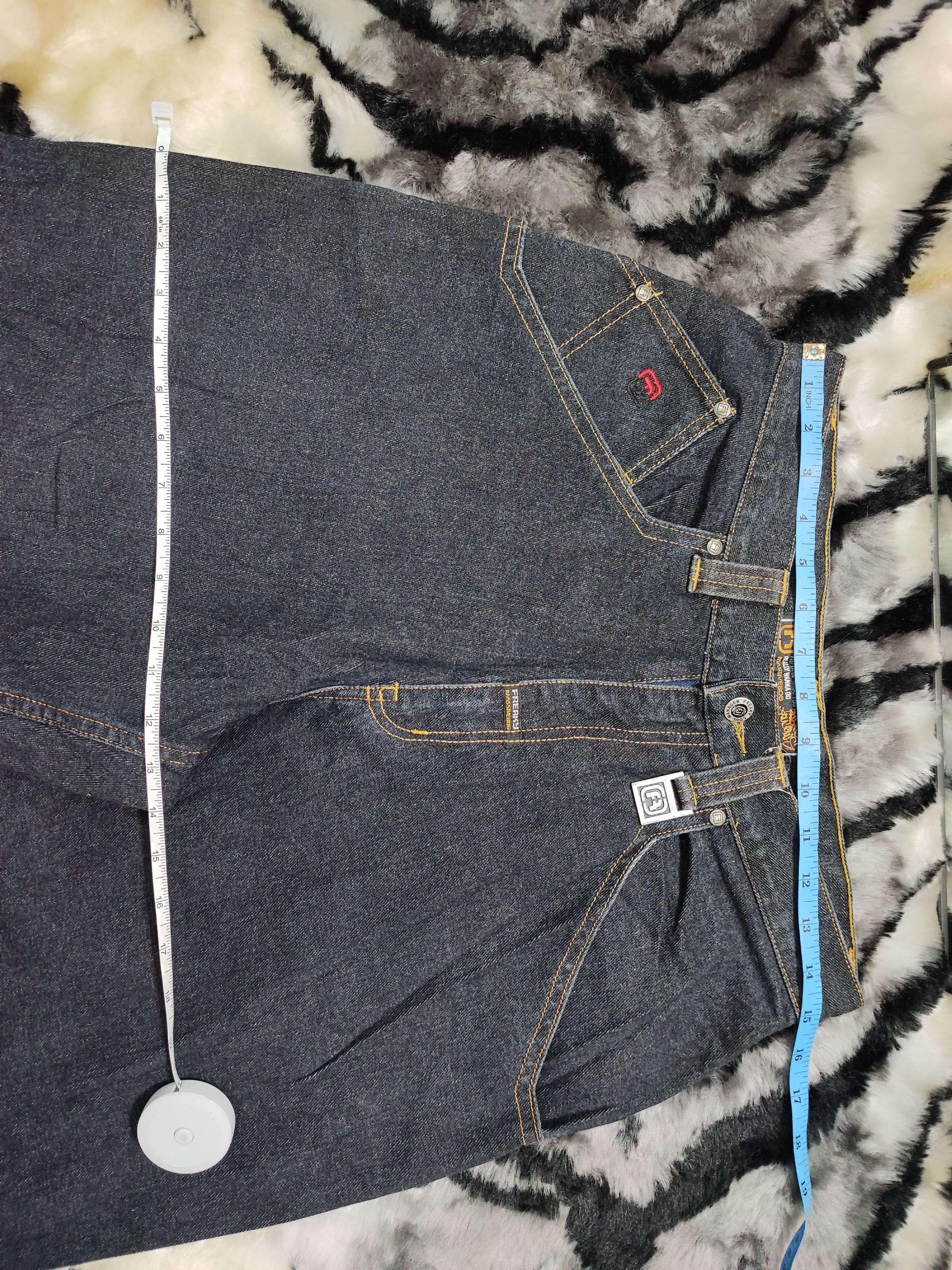 Massive Baggy Skater Pants Freaky Massive Denim Size US 30 / EU 46 - 10 Thumbnail