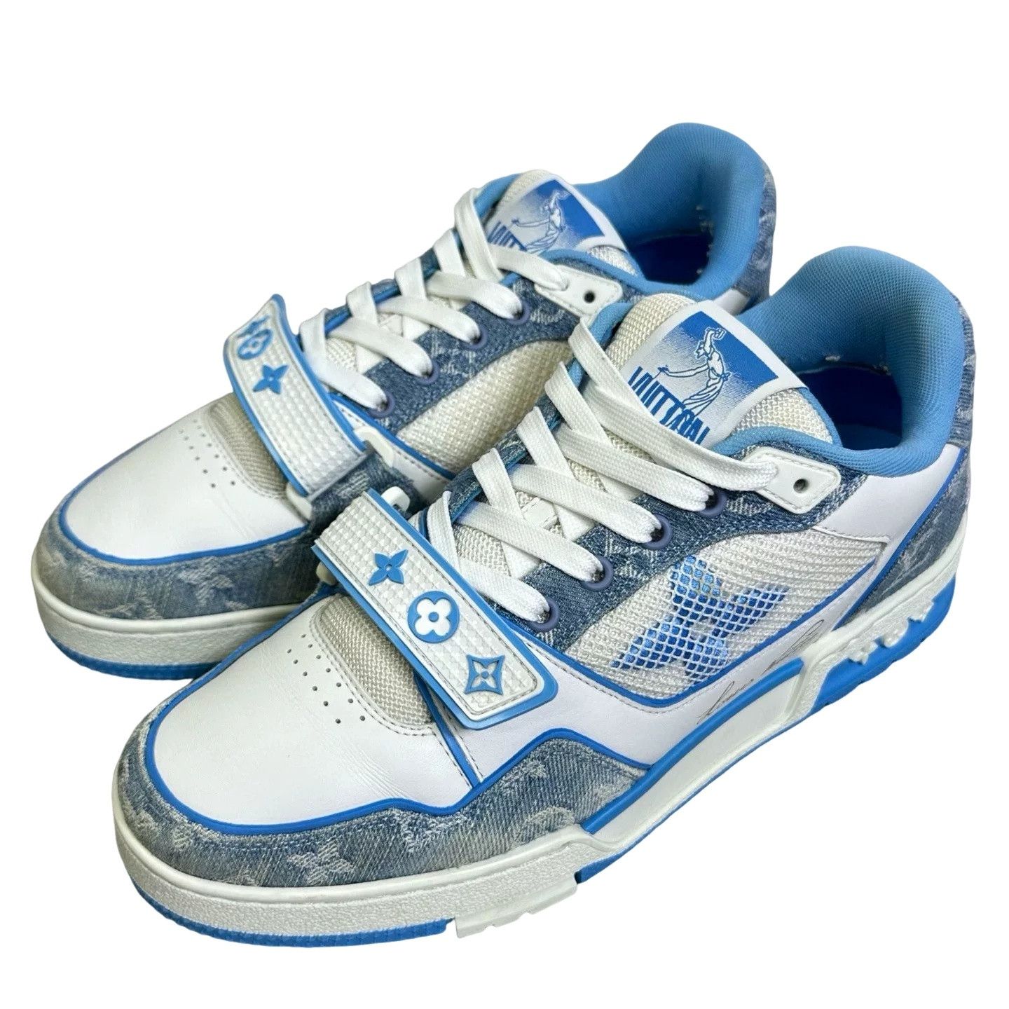 Louis Vuitton Louis Vuitton Monogram Denim Trainer Sneakers Size 7.5 Size US 7.5 / EU 40-41 - 1 Thumbnail