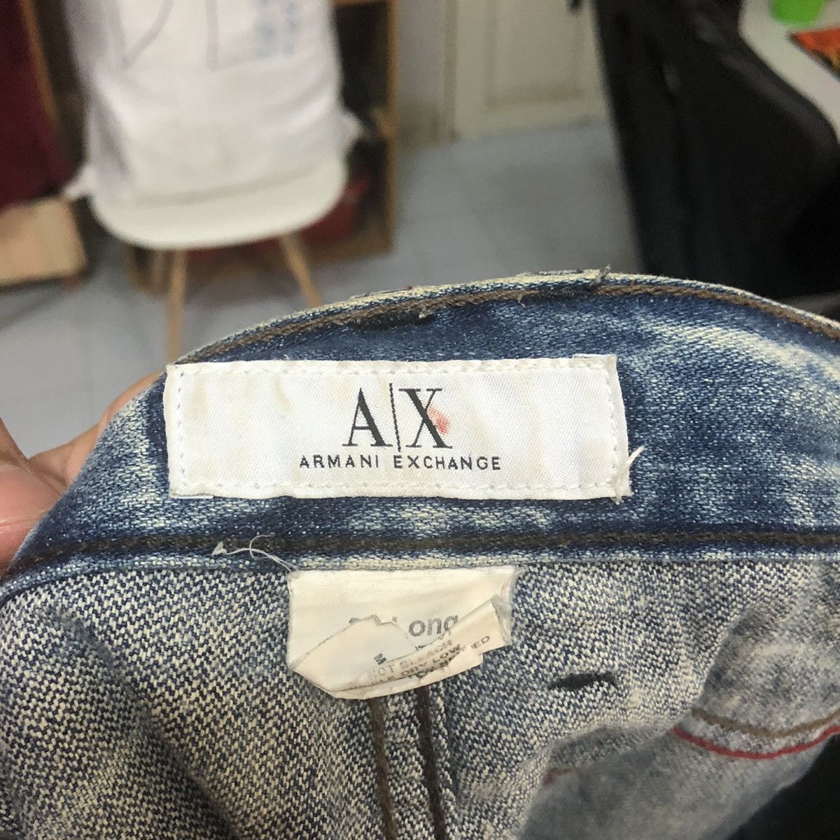 Armani Exchange DL Armani Exchange Blue Distressed Denim Pants #C277 Size US 34 / EU 50 - 23 Thumbnail