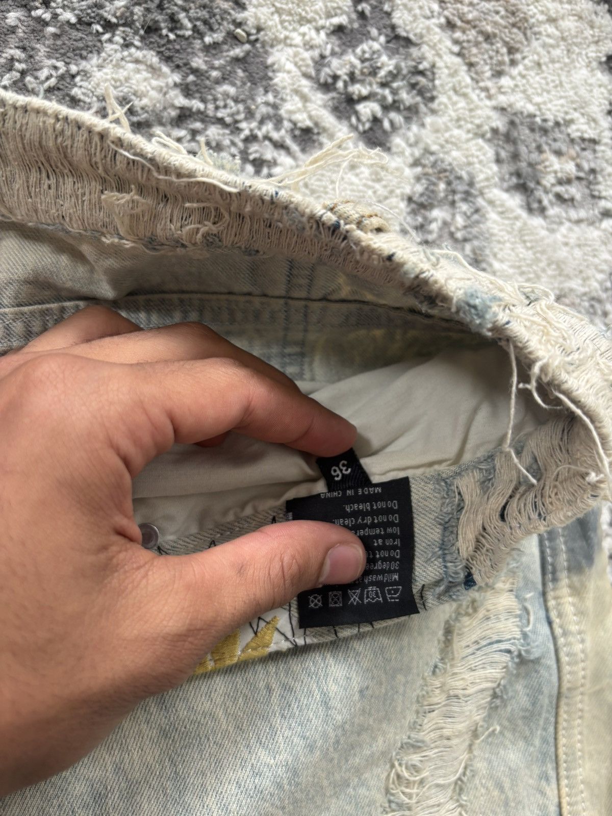 Who Decides War Who decide war Jeans Size US 36 / EU 52 - 5 Thumbnail