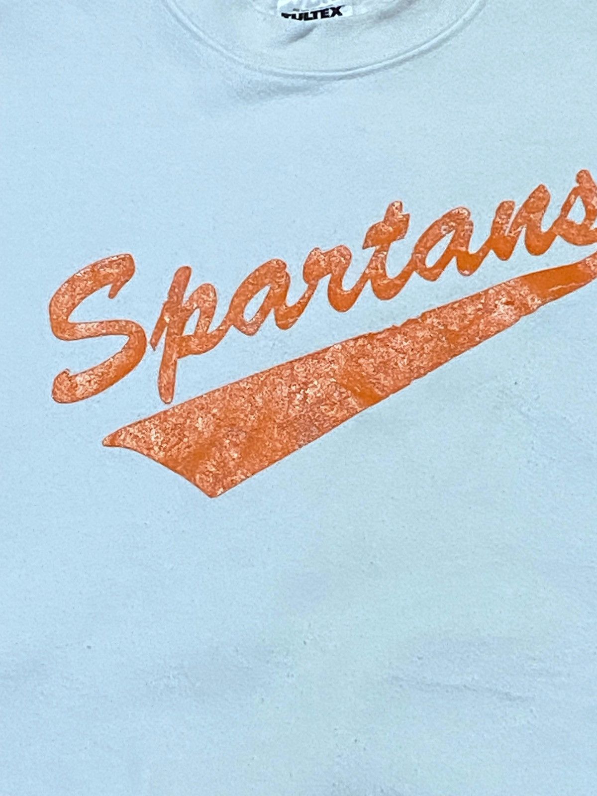 Vintage Vintage 90s Spartans Sweatshirt Large size usa made Size US L / EU 52-54 / 3 - 2 Thumbnail