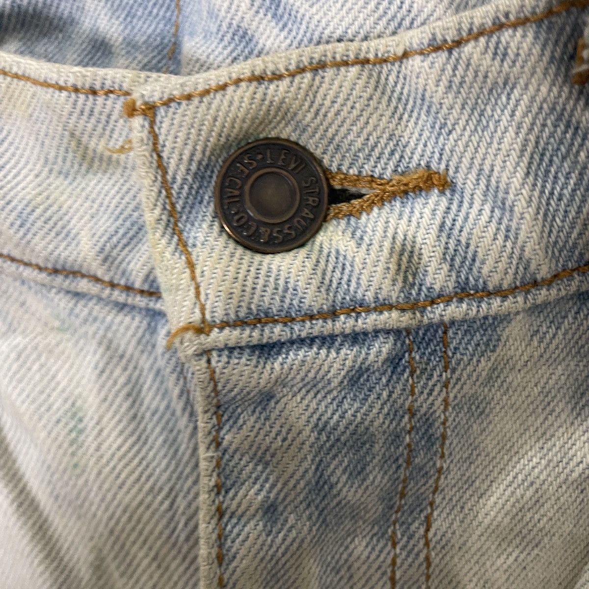 Levi's Vintage Levis 505 Distressed Denim Jeans Size US 32 / EU 48 - 5 Thumbnail