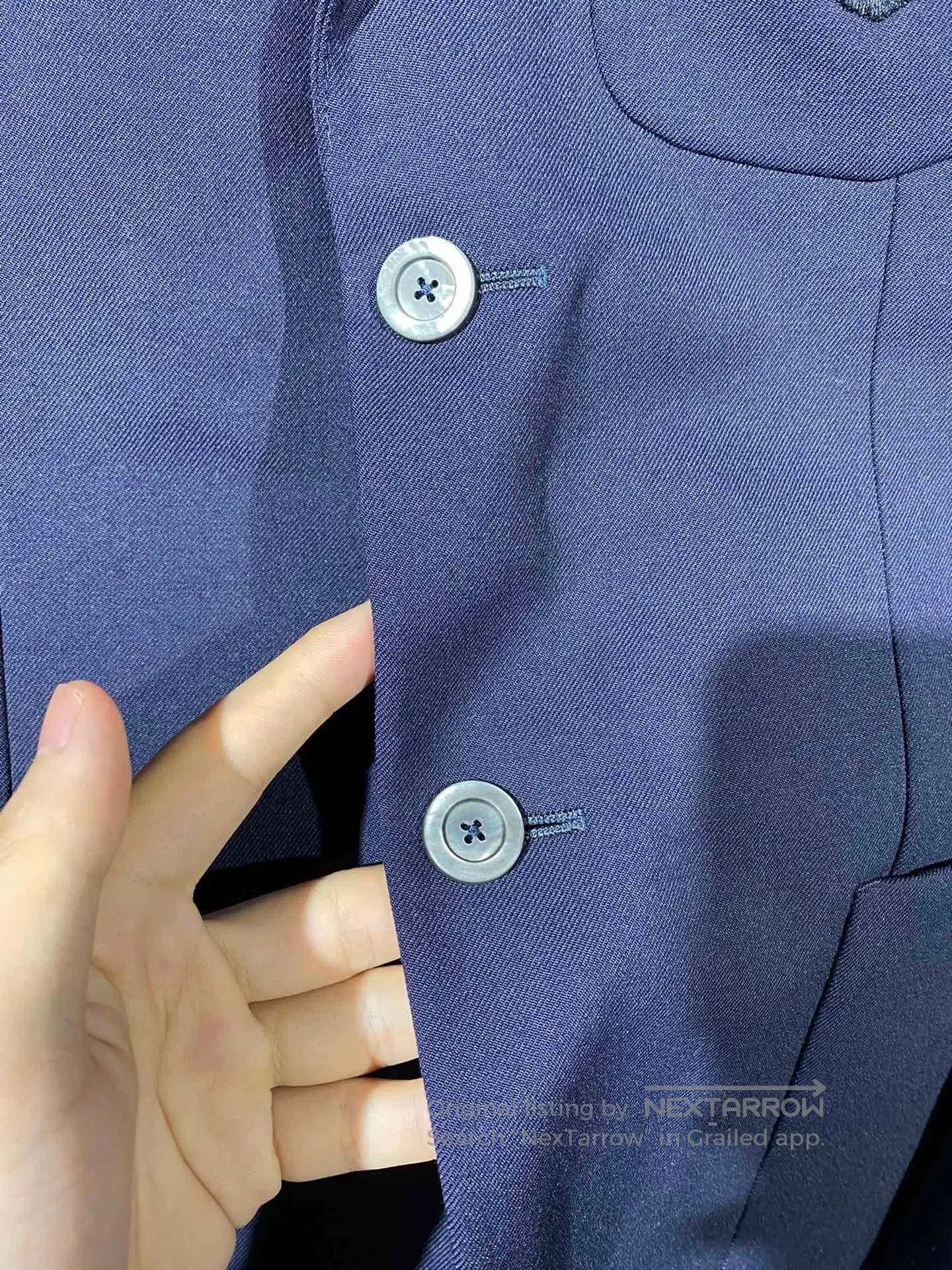 Gucci gucci tailored suit in navy blue. Size US M / EU 48-50 / 2 - 4 Thumbnail