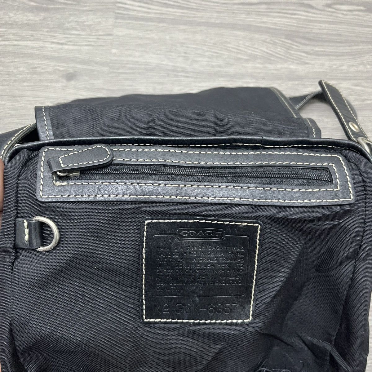 Coach Vintage Coach Monogram Crossbody Bag 🟥 Size ONE SIZE - 18 Thumbnail