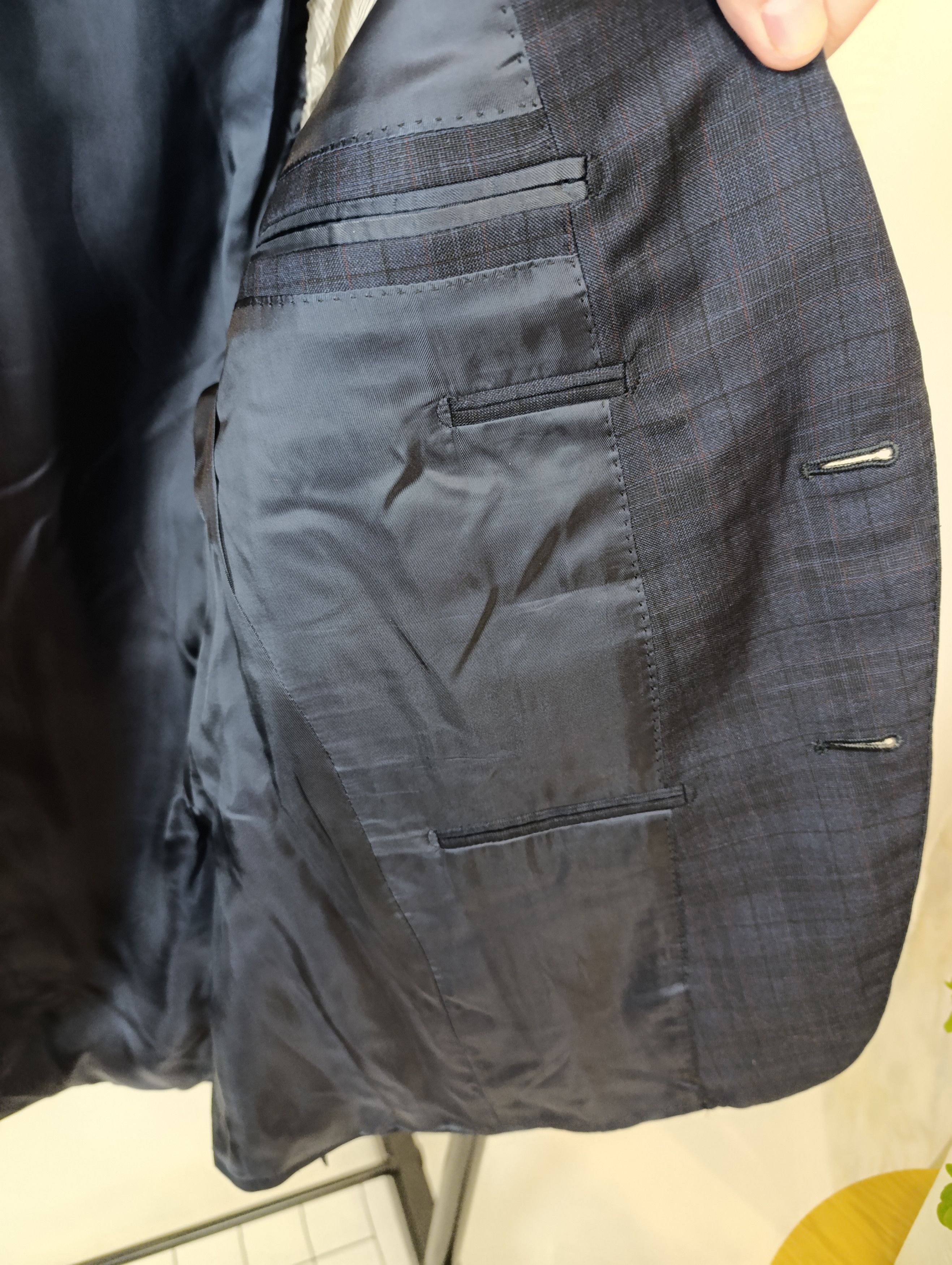Caruso RAFFAELE CARUSO SUIT BY LORO PIANA TASMANIAN SUPER 150 WOOL Size 48R - 10 Thumbnail