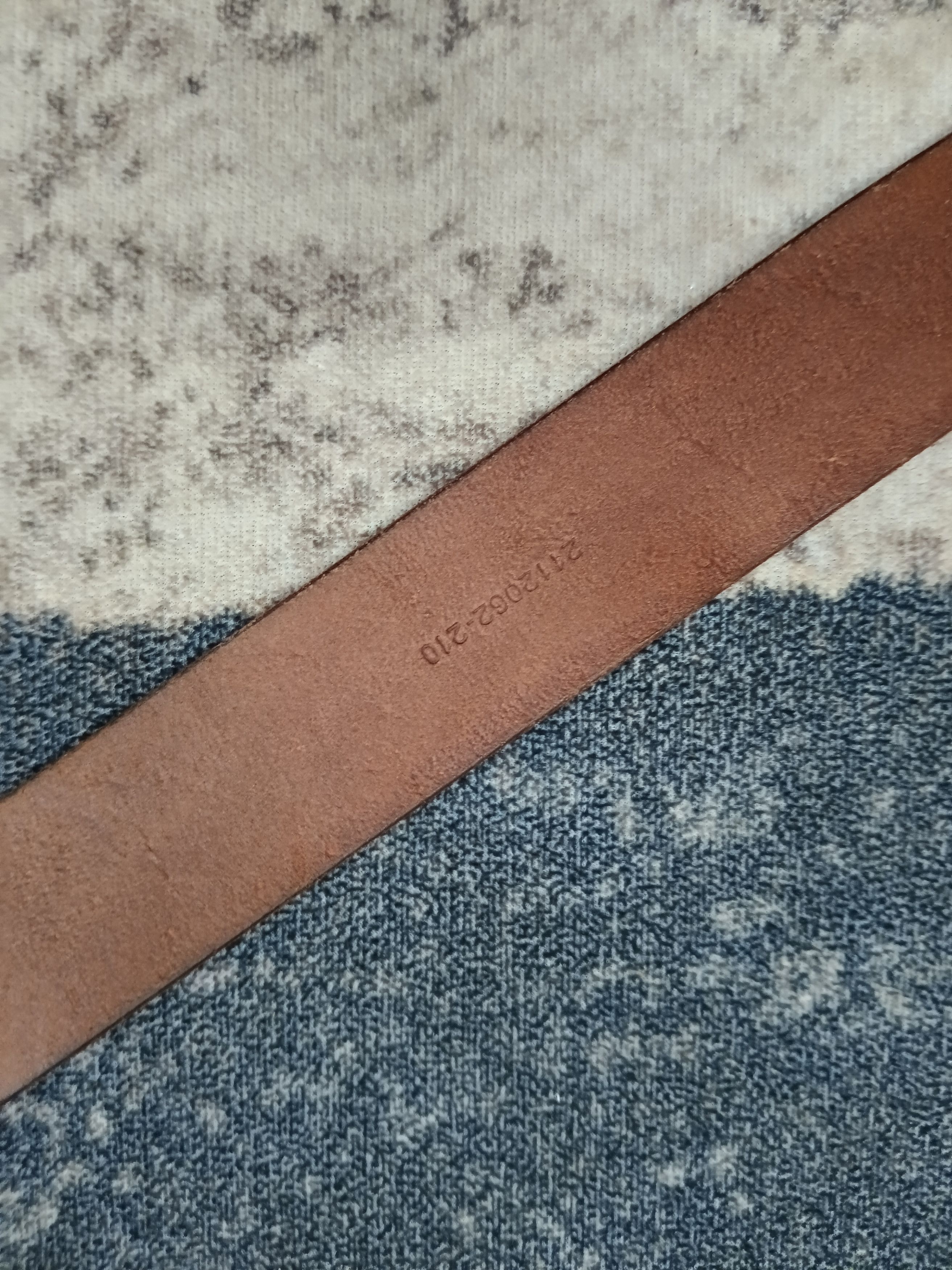 Leather POLO JEANS CO. RALPH LAUREN LEATHER BUCKLE BELT Size ONE SIZE - 7 Thumbnail