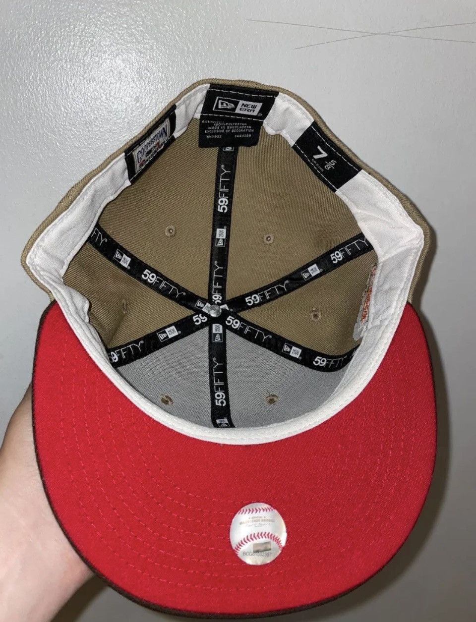 Hat Club Ecap city Boston Red Sox script logo size 7 5/8 brand new so Size ONE SIZE - 5 Thumbnail